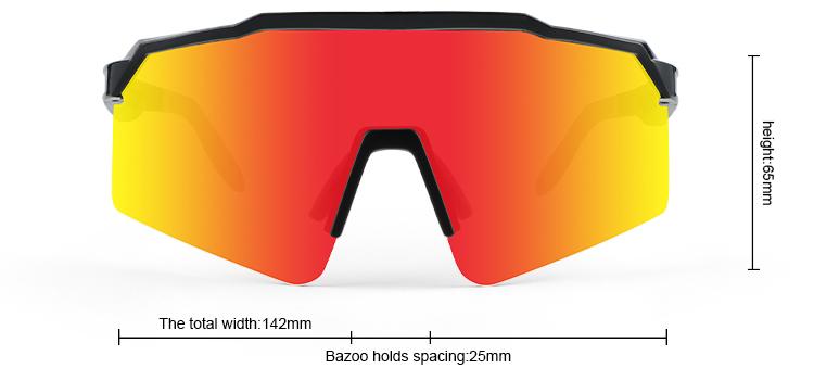 Baseball sunglasses bicycle glasses half frame for men and women running