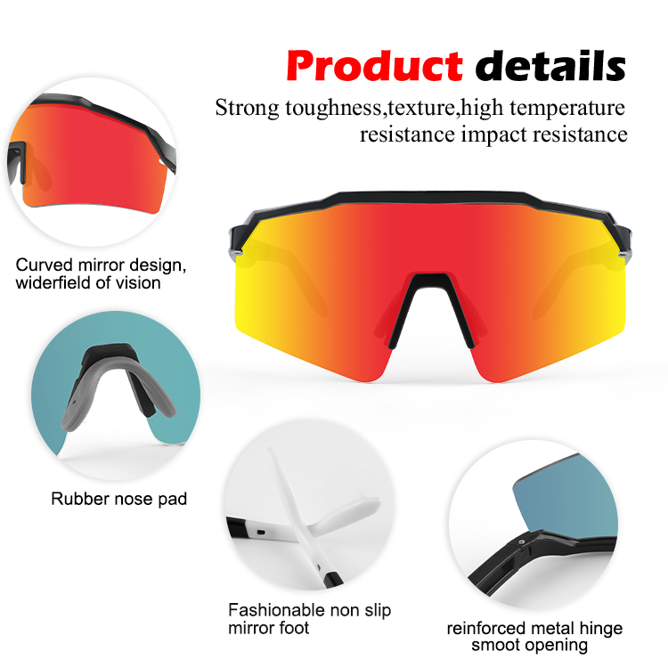 Baseball sunglasses bicycle glasses half frame for men and women running