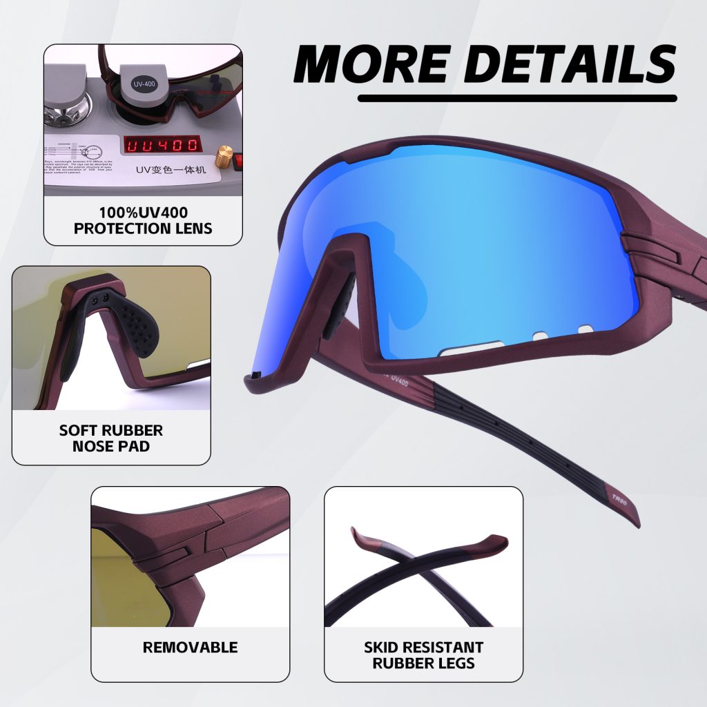 Polarized riding sun glasses youth baseball sports eyewear bike sunglasses