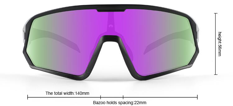 Sport Glasses Polarized Full Frame Tr90 Cycling UV400 Bike Sunglasses