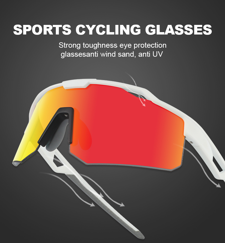 Men women mirror running sporty mountain bike cycling sunglasses