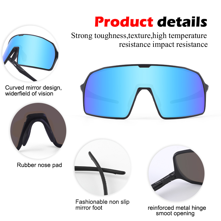 Full Frame Light Weight Cycling Sunglasses Baseball Riding Running Sport Glasses